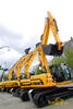Pásová rypadla JCB v čele s typem JZ 255 LC