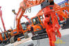 Pásové rypadlo Doosan DX 255LC s nůžkami Sandvik BC2019