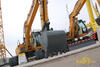 Pásové rypadlo Liebherr R 914 C Litronic a kolové rypadlo Liebherr A 900 C Litronic