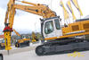Pásové rypadlo Liebherr R 954 C s kladivem Atlas Copco HB 4200