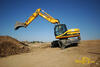 Kolové rypadlo JCB JS175W firmy K.T.S. montáže