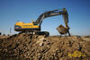 Pásové rypadlo Volvo EC360C L firmy Polanský
