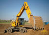 Kolové rypadlo JCB JS175 W firmy ARK stav
