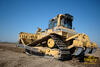 Pásový dozer Caterpillar D7R firmy Strojrent