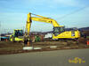 Ammann ASC110 a Komatsu PC 240 NLC