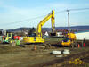 Ammann ASC110, Komatsu PC 240 NLC a Terex Benford PS5000