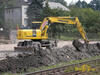 Kolové rypadlo Komatsu PW 160 firmy Tchas
