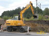 Kolové rypadlo Liebherr A 904 firmy Alpine stavební CZ