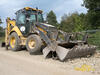 Rypadlonakladač Caterpillar 428E firmy Autodoprava Stonawski