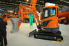 Pásové minirypadlo Doosan DX35Z s kladivem DA 220