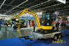 Pásové minirypadlo Komatsu PC26MR-3 s vrtacím zařízením TRH 251