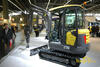 Pásové minirypadlo Volvo EC35C s kladivem HB 200 Low Noise