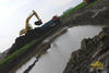 Pásové rypadlo Komatsu PC340LC firmy Alpine stavební CZ