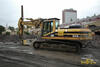 Pásové rypadlo Caterpillar 330BL s drtičem Atlas Copco BP2300R