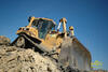 Pásový dozer Caterpillar D6R firmy Vladimír Dostál zemní práce a autodoprava