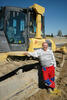Pásový dozer Komatsu D65EX firmy Eiffage a jeho spokojený strojník