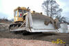 Dozer na pásovém traktoru T-170 firmy Ekos Praha