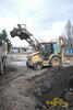 Rypadlonakladač Caterpillar 428D společnosti Firma Wenzl