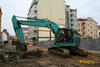 Pásový bagr Kobelco SK 235 SR firmy Terrabau se strojníkem Martinem Streitem