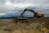 Caterpillar 730 a Volvo EC360 CL