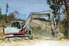 Pásové rypadlo Takeuchi TB1140 firmy Container Services