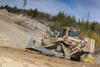 Pásový dozer Caterpillar D8R firmy Lesostav Liptovský Hrádok