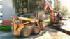 Spolupráce dvou strojů - Mustang 2026 a Hitachi ZAXIS 50U