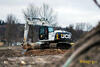 Pásové rypadlo JCB JS160LC firmy Hochtief