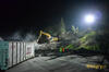 40. Liebherr R926 LC Litronic s kladivem Atlas Copco HB2000 demoluje na zemi