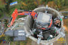 Kubota U35-3α3 na komíně