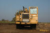 Skrejpr Caterpillar 627F firmy Havras zepředu