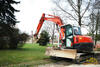Pásové midirypadlo Kubota KX080-3 firmy VK-Aqua Olomouc