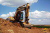 Pásové rypadlo Caterpillar 325B LNME firmy Strabag