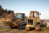 Pásové naladače Caterpillar 963D firmy Rovina a Liebherr LR641 firmy Renokov Steel