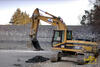 Pásové rypadlo Caterpillar 322B firmy Rovina