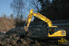 Pásové rypadlo Komatsu PC 160 LGP-7 firmy Landbau