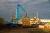 Překládkové rypadlo Terex Fuchs MHL 350