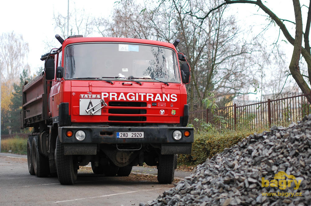 Nákladní vozidlo Tatra T-815 firmy Pragitrans
