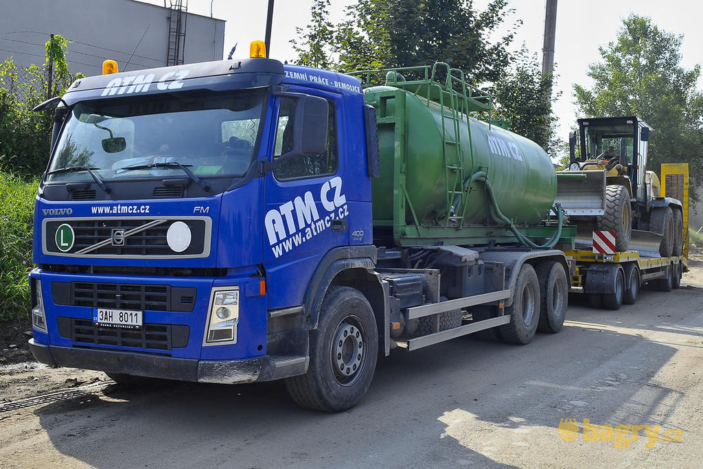 Cisterna na vodu na podvozku nákladního automobilu Volvo FM firmy ATM CZ