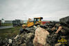 Těžba zeminy z odkalovacích lagun: Pásový dozer Caterpillar D6R XW Series II