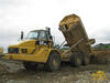 Kloubový dempr Caterpillar 735 - více už to nejde