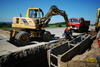 Kolové midirypadlo Komatsu PW110R firmy Alpine