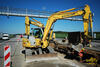 Pásové midirypadlo New Holland Kobelco E80MSR  firmy Terrabau