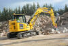 02. Pásové midirypadlo Komatsu PC88MR-11