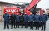 14. Předání rypadla Caterpillar 336F LN HASIČI