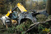 Drapák na klest EBF HD na teleskopickém manipulátoru JCB 527-58 Agri