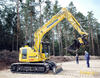 Pravý bok rypadla Komatsu PC138US-10