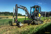 01. Minirypadlo Volvo ECR25D při práci