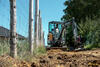 02. Minirypadlo Volvo ECR25D v akci