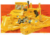 Řez delta podvozkem dozeru Caterpillar D10
